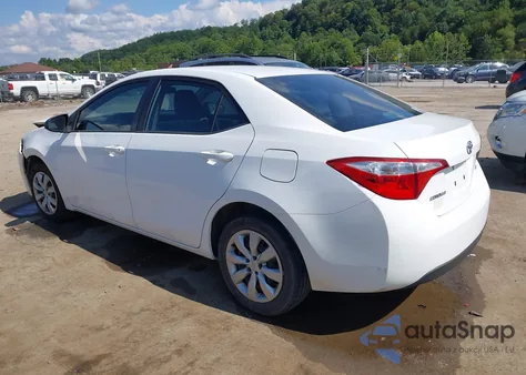 2014 Toyota Corolla Le из США, поврежденный, VIN 2T1BURHE7EC224011